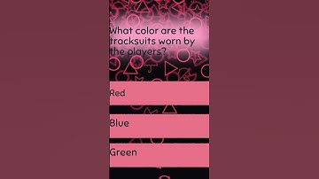 SQUID GAME Trivia: Can You Survive? #shorts #ytshorts