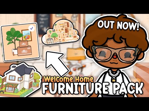 ⭐️*NEW* “WELCOME HOME” FURNITURE PACK!! (Review + Reaction) || VOICED 🗣️