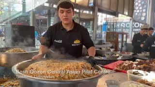 Besh Qozon Central Asian Pilaf Centre, Tashkent, Uzbekistan - Unravel Travel TV