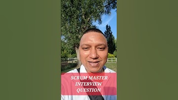 [Trickiest] scrum master interview questions #shorts  #agile #scrummaster #scrummasterinterview