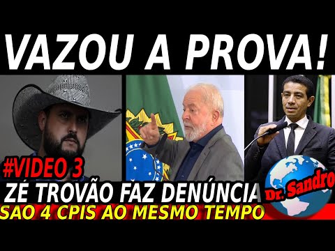 #3 VAZOU PROVA! ZÉ TROVÃO CONFIRMA! CPI PEGANDO FOGO! PREPAREM SE!