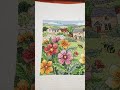 County Village by Heritage Crafts #crossstitching #xstitch #flosstube #fullcoveragecrossstitch