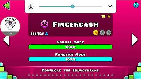 Heres proof I beat fingerdash :D