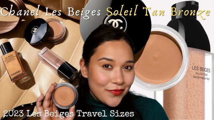 CHANEL LES BEIGES 2023 COLLECTION : CHANEL TRAVEL MAKEUP LOOK 