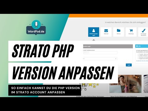 Easy die PHP Version ändern (bei Strato)