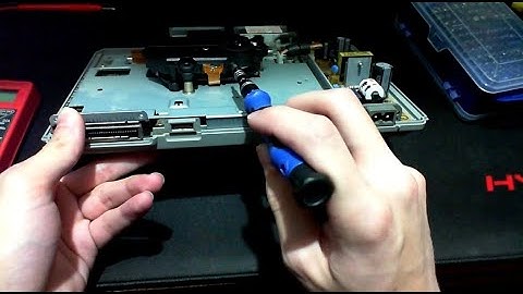 How To Fix A PS1 Not Reading Games - Disc Laser Adjustment Tutorial