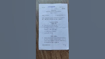 kuk b.ed 2025 Creating an inclusive school question paper