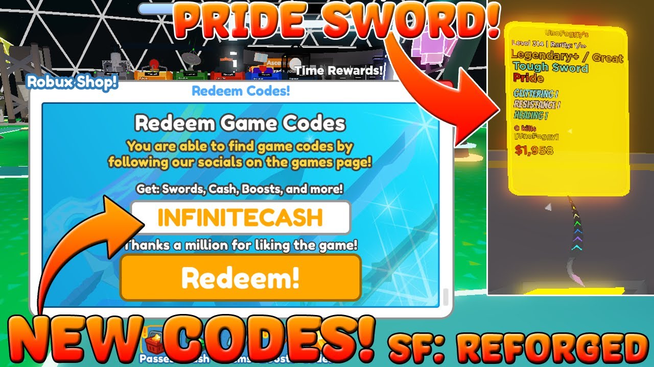 Sword Factory Reforged Codes - Roblox December 2023 