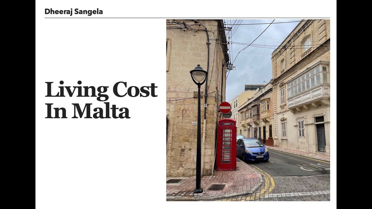 Average living cost in Malta including all bills. YouTube
