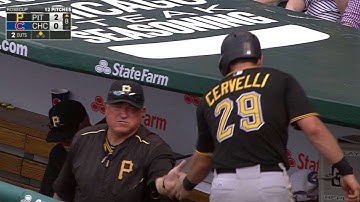 PIT@CHC: Walker doubles in Cervelli in the 8th