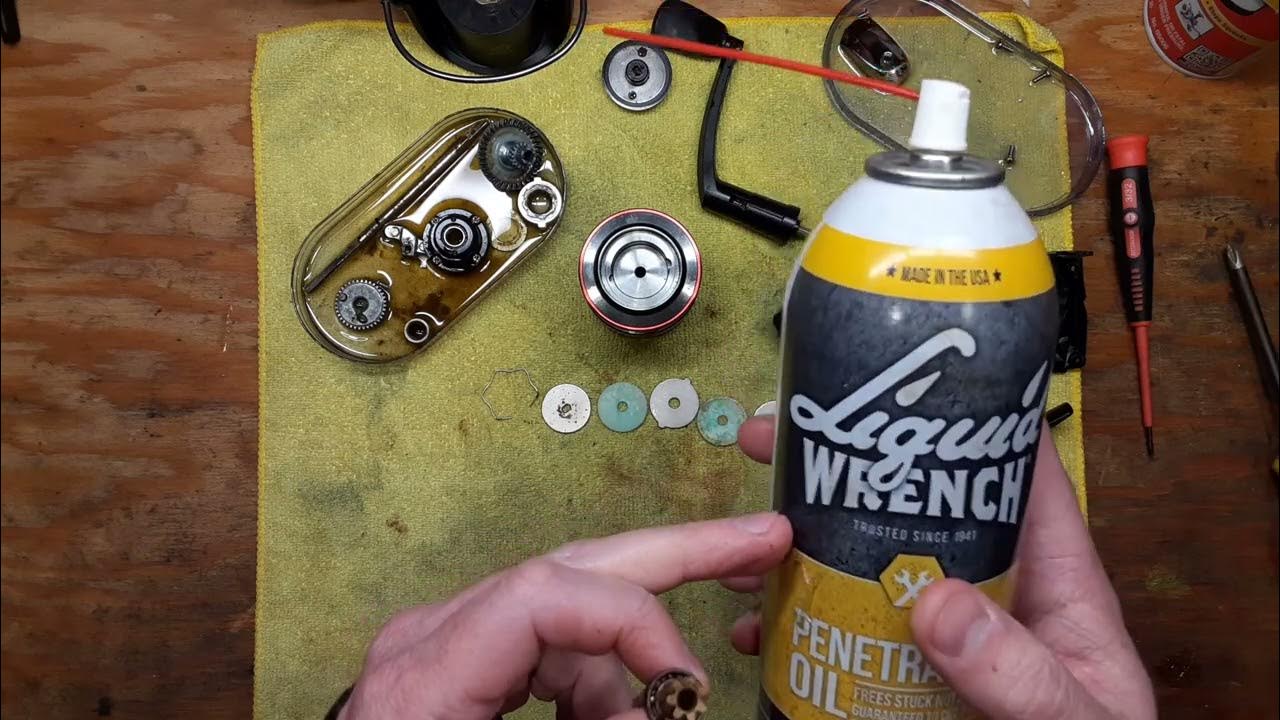 How To Free Rusted Fused Ball Bearings From Pinion Shafts On Spinning
