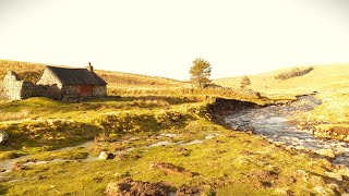 Winter Escape to a Remote Ancient Bothy by a River.