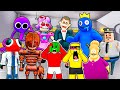 Epic 50 escape runs in every scary obby from mr funny dummy barrys prison rainbow friends