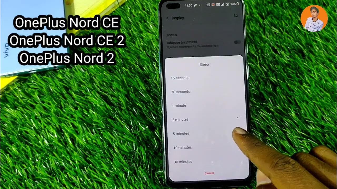 How To Change Screen Lock Time Setting in OnePlus Nord CE 2, OnePlus