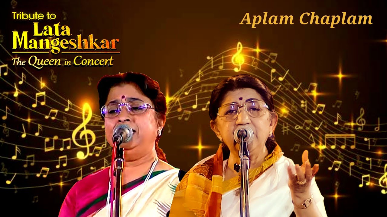 Aplam Chaplam  Lata  Usha Mangeshkar  The Queen In Concert  An Era In Evening  1997