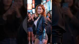 AI Robot Girl Takes Over Neon City 🤖✨ | A Futuristic Adventure