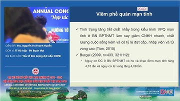 Các yếu tố tiên lượng đợt cấp bệnh phổi tắc nghẽn mạn tính