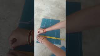 बेल्ट ब्लाऊज की परफेक्ट कटिंग #blouse #easytutorial #fashion #versatilesewin #diy #sewing craft #