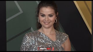 Selena Gomez arrives at 'Only Murders In The Building' Season 2 premiere in LA