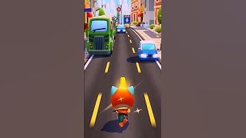 Talking Tom Hero Dash Reversed Gameplay Video #reversed #shorts #viralvideo