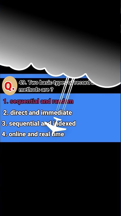 Two Basic Type Of Record Access Methods Are YouTube two-basic-type-of-record-access-methods-are-youtube