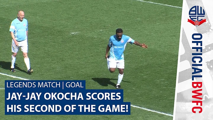 LEGENDS MATCH | GOAL | Jay-Jay Okocha scores his second of the game!