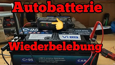 Kann man alte Autobatterie wiederbeleben?