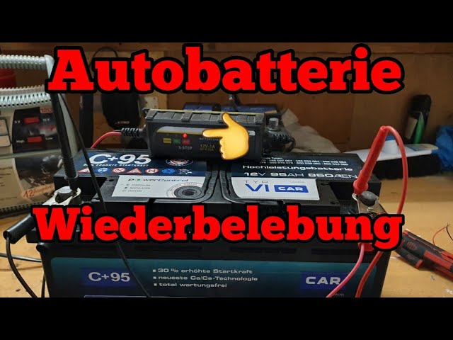 Autobatterie laden ohne abklemmen - in 5 Minuten erledigt mit