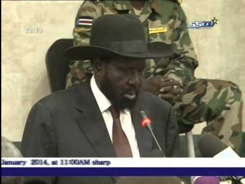 President Salva Kiir Speech To Political Parties In South Sudan 
