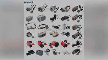 Power functions Upgrate Motor Technical Parts MOC Multi Tool Servo Train Motor 8293 8883 Building Bl