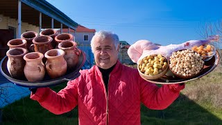 LAMB in CLAY POT, Stewed Six Hours!! PITI SHEKI style. ENG SUB.