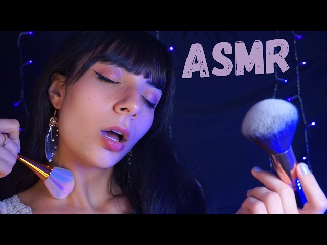 Visual ASMR ita ✨ camera brushing, tongue clicking, mic blowing