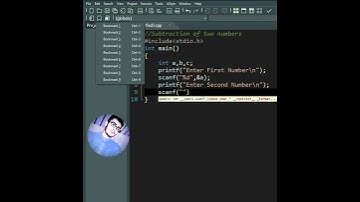 C Programming | Subtraction of Two Numbers | Coding With Sohail