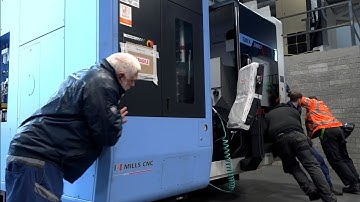 Takumi Precision take delivery of a new Doosan SMX multi tasking machine