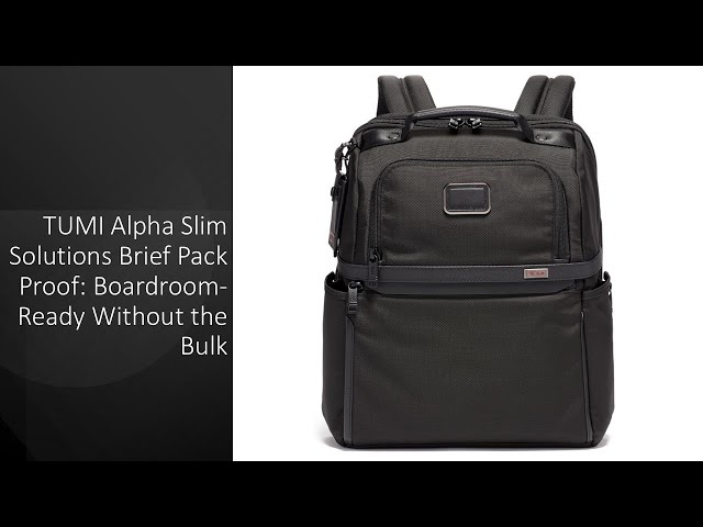 tumi 232388d bravo london roll top backpack TUMI Alpha Bravo London RollTop Backpack  Portmantos