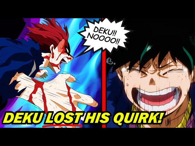 DEKU JUST BECAME QUIRKLESS! Deku lost his quirk as AFO bodies everyone! My Hero Academia Chapter 421 class=