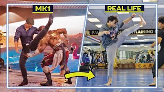 Johnny Cage and Kung Lao in Real Life: Noah's Mortal Kombat Moves