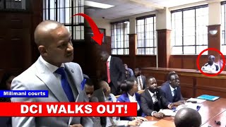 Watch how Babu Owino made DCI walk out after successfully defended Nuru Okanga at Milimani Courts!🔥