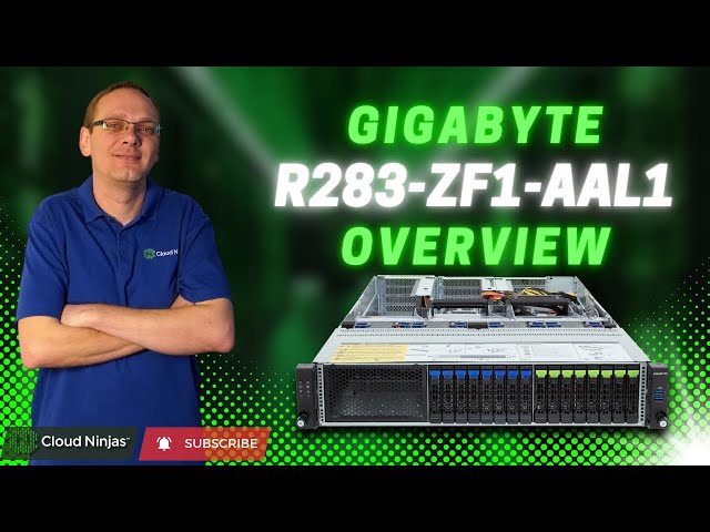 GIGABYTE R283-ZF1-AAL1 Server Overview: AMD Turin Powerhouse