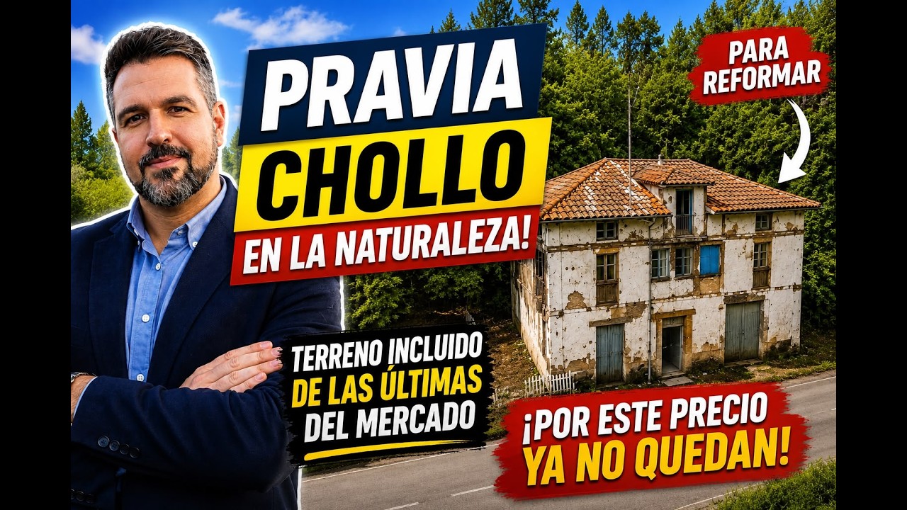 REBAJADA! - 57.000€ | PRAVIA, Asturias | Una CASONA CON TERRENO para disfrutar a tope en el campo.