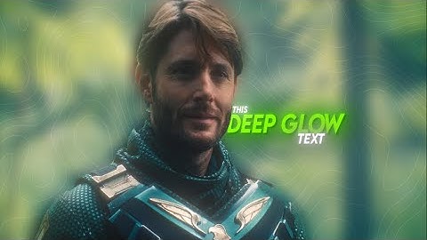 Deep glow text tutorial||after effects||#theflash #edit #tutorial