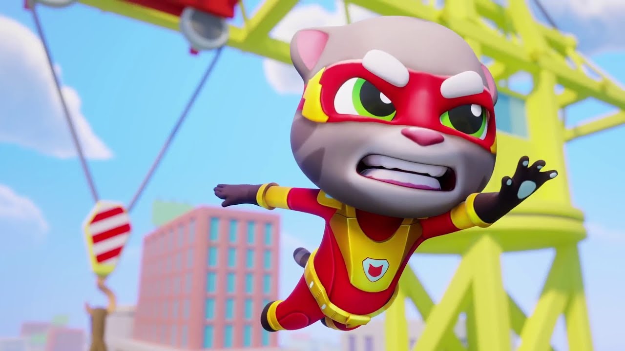 NEW GAME Talking Tom Heroes’ Talking Tom Hero Dash (Official Trailer