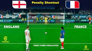 ENGLAND vs FRANCE. World Cup 2026 - Video Game Simulation - Penalty Shootout screenshot 2