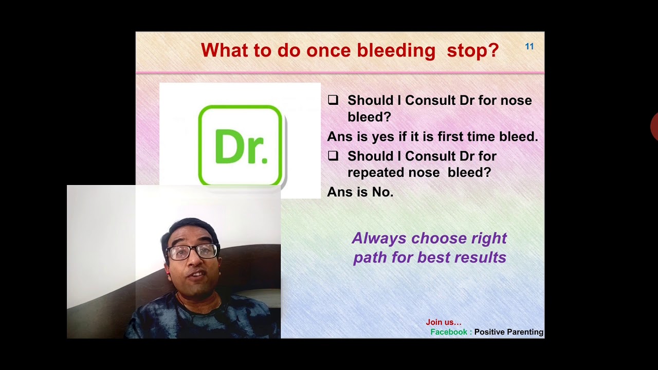 Nose bleed in children: How to stop acute bleeding & prevent it. मेरे बच्चे के नाक से खून जा रहा