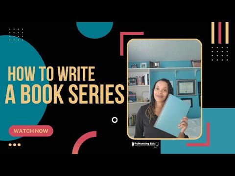 How to Write a Book Series