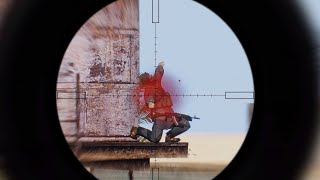 This is how the sniper sees the fatal hits