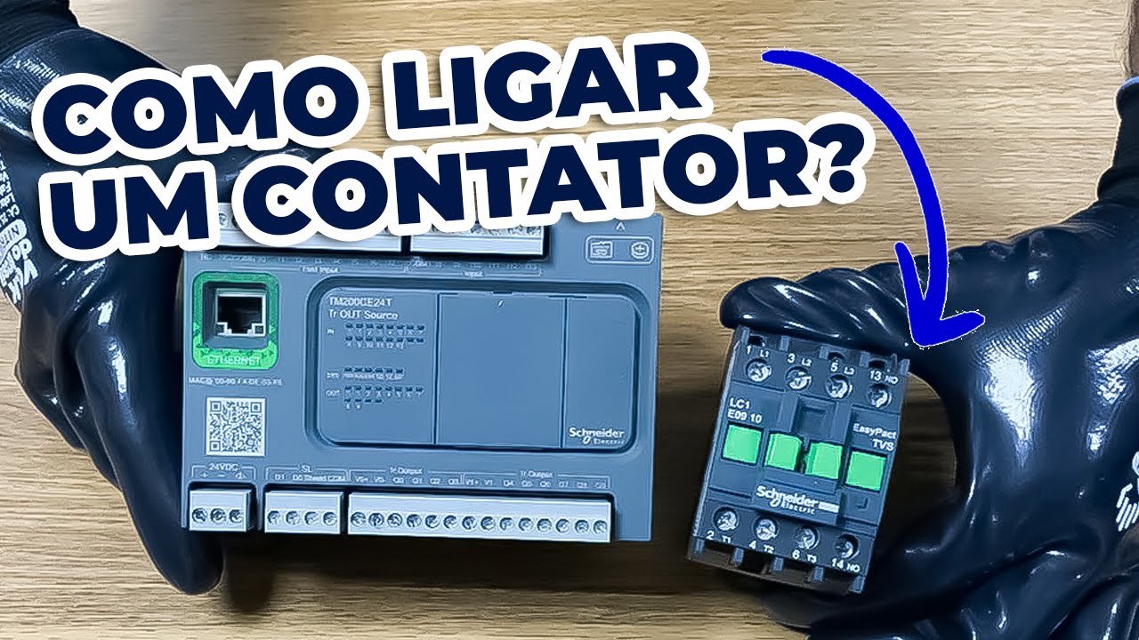 Aprenda Como Acionar um Contator com CLP