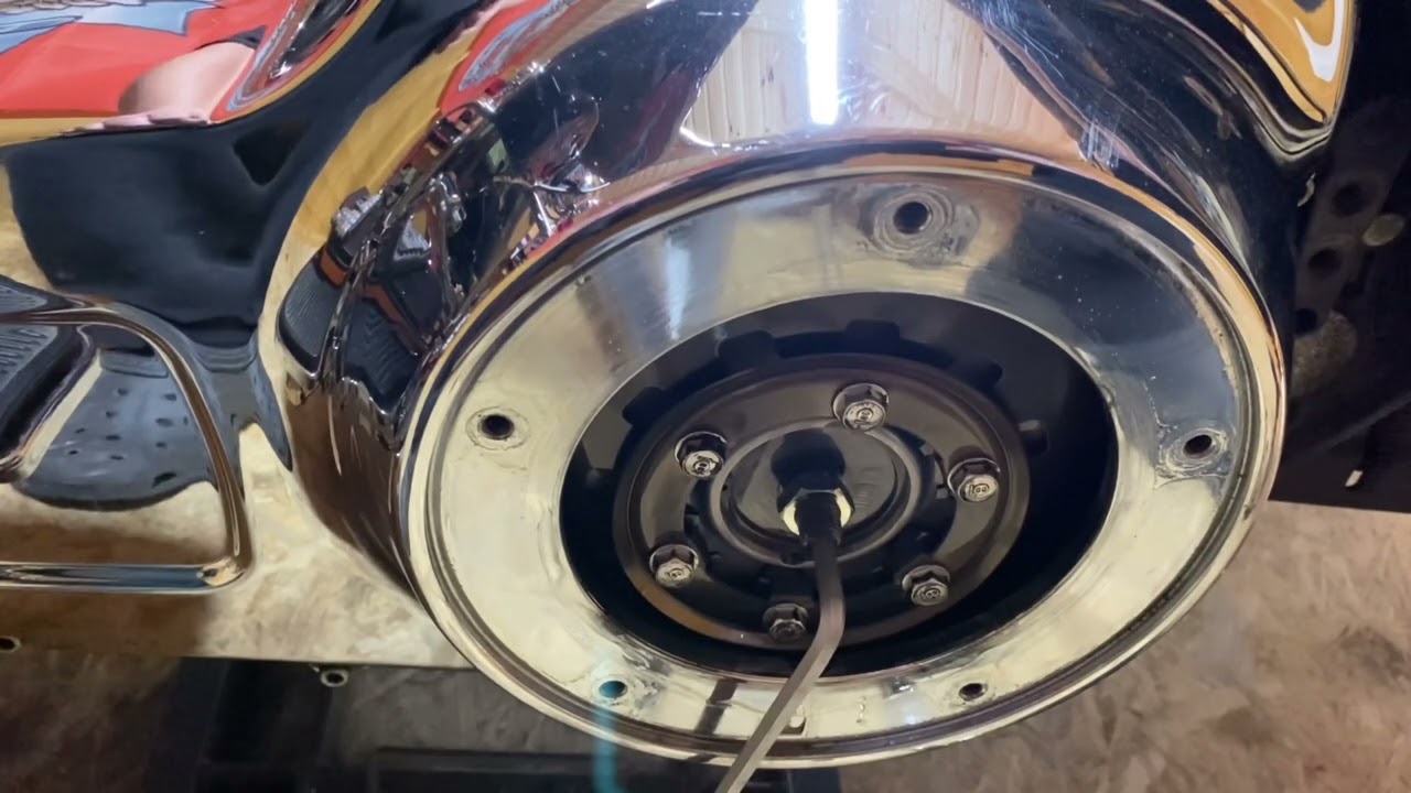 Harley Davidson Clutch Adjustment Roadking - YouTube