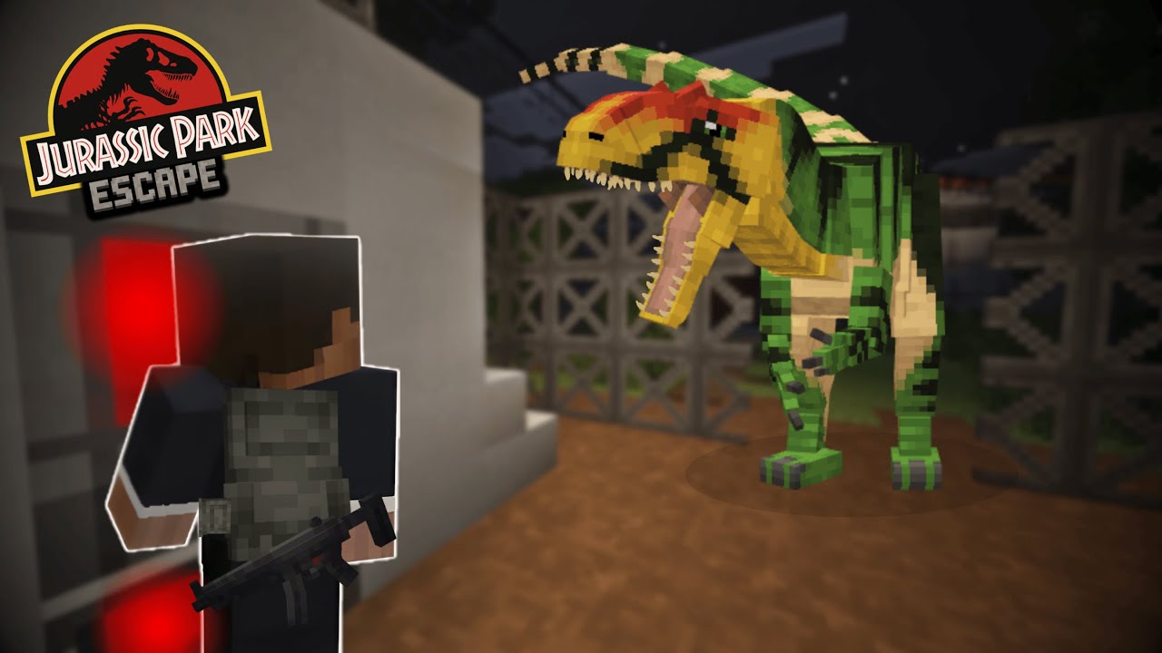 Minecraft Escape Jurassic Park – Episode 4: REACTIVATING THE ENERGY