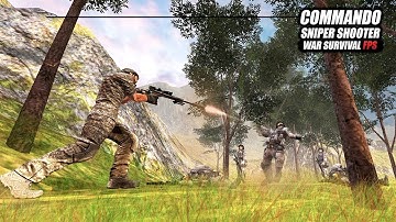 Commando Sniper Shooter War Survival FPS (by Vital Games Production) Android Gameplay [HD]